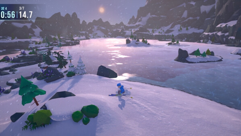 《孤山速降：雪地骑手》免安装中文版 游戏截图 5